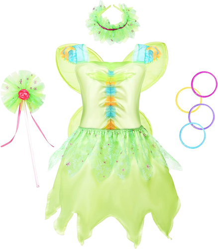 Little Girl Dress up Trunk Set, 20PCS Girls Pretend Play Princess Role Play Cost - Picture 3 of 8