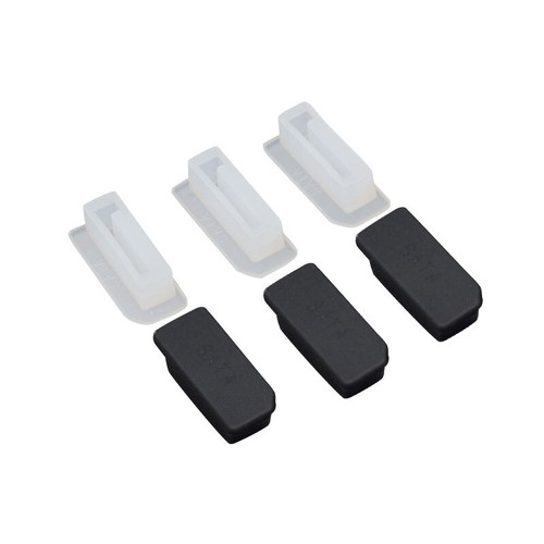 10x Silicone Anti Dust Cover Dustproof Caps Plugs for SATA Female Connector - 第 1/5 張圖片