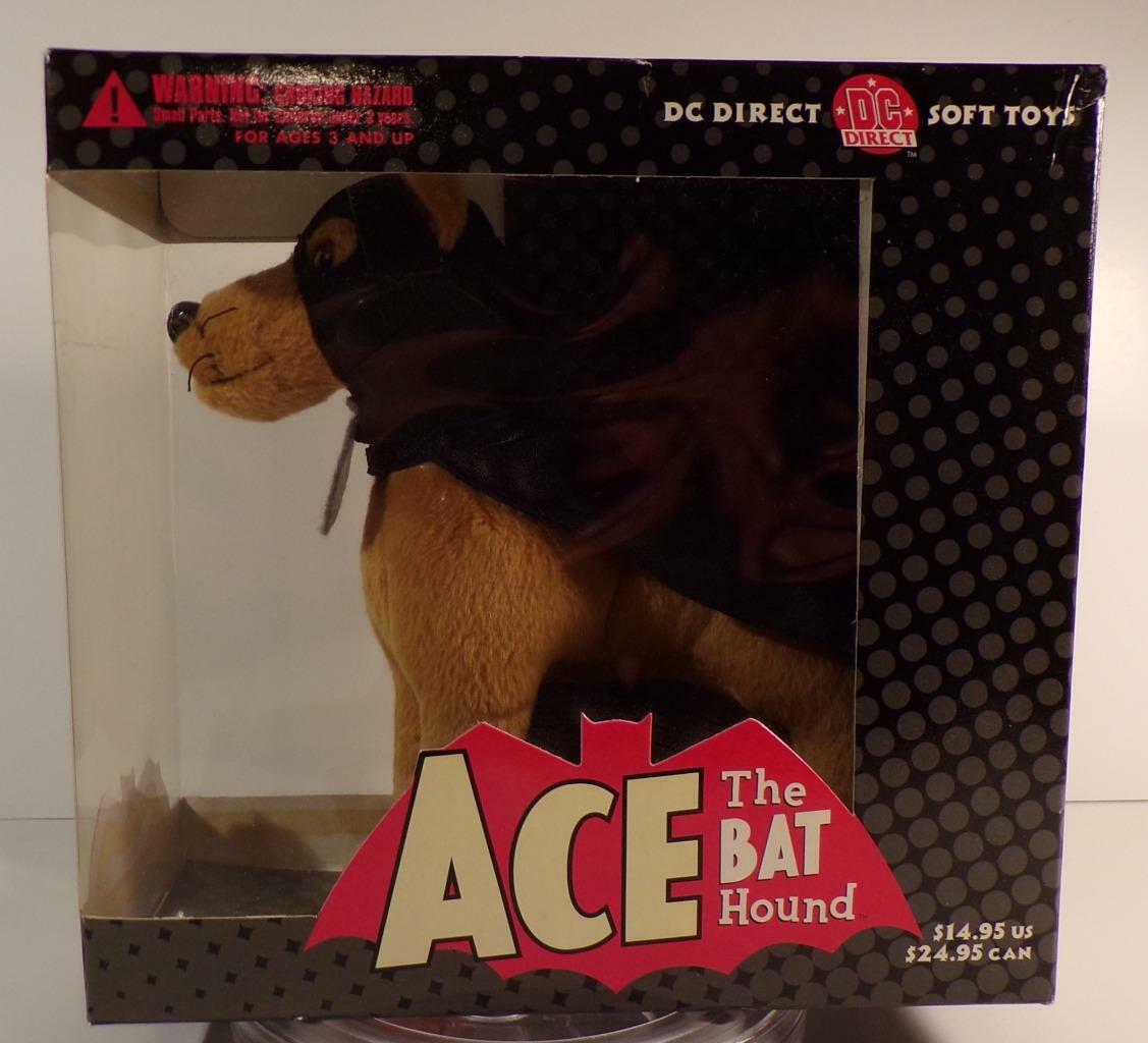 DC Direct Ace the Bat Hound Soft Toy ~ New ~ Unopened in box