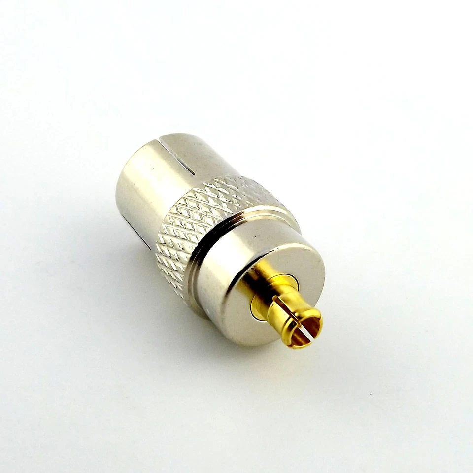 1pc IEC DVB-T TV PAL Female to MCX Male Plug Coaxial Connector Adapter Converter - Image 3 of 4