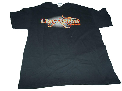 Clay Alston KMA Records  black T-Shirt Size L
