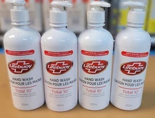 Lifebuoy Total 10 Hand Wash Soap 500ML (4 PACKS) FREE SHIPPING