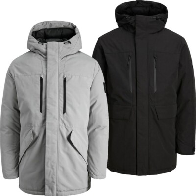 Bibloo Clearance Jack And Jones Bento Parka Winter Jacket Winter