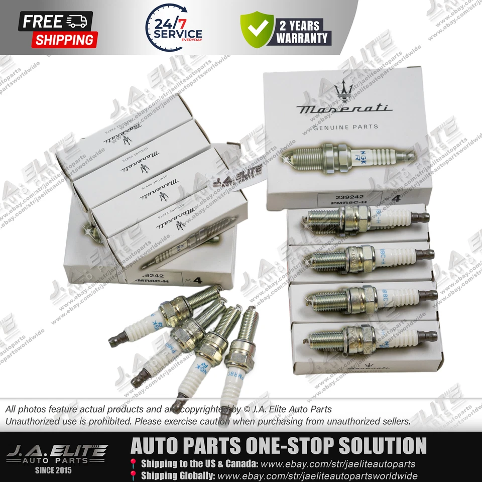 8pcs Genuine Spark Plugs for Maserati Quattroporte GranTurismo GC,OEM:239242 - Image 3 of 4