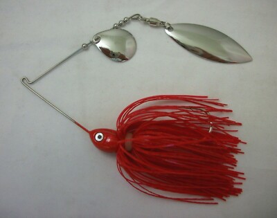 ELITE SPINNERBAIT 3/8oz  RED with RED GLITTER