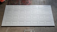 Short Panel 16 ft x 7 ft Insulated 15.7 R-Value White Garage Door