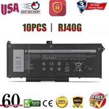 Lot 10 RJ40G Laptop Battery For Dell Latitude 5420 5520 Precision 3560 M033W US