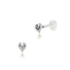 STERLING SILVER NOSE BONE NOSE STUD NOSE PIN BONE RING TRAGUS