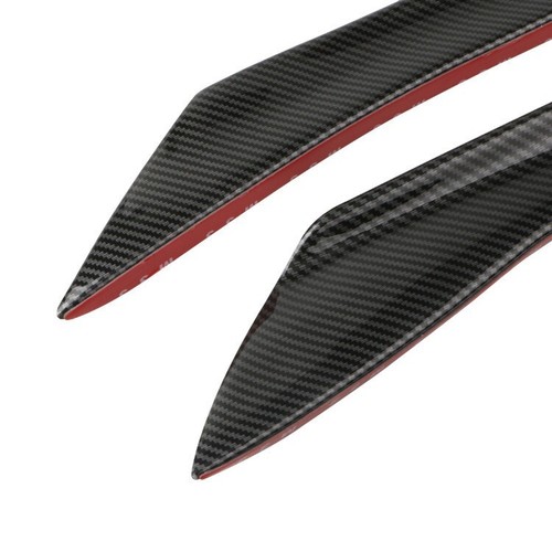 4 pieces of the car general carbon fiber blade front surround the front bumper - Picture 5 of 9