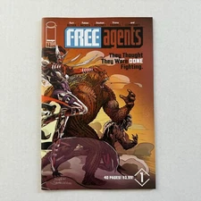 Free Agents #1 First Print Cover A Image Comics 2024 Kurt Busiek
