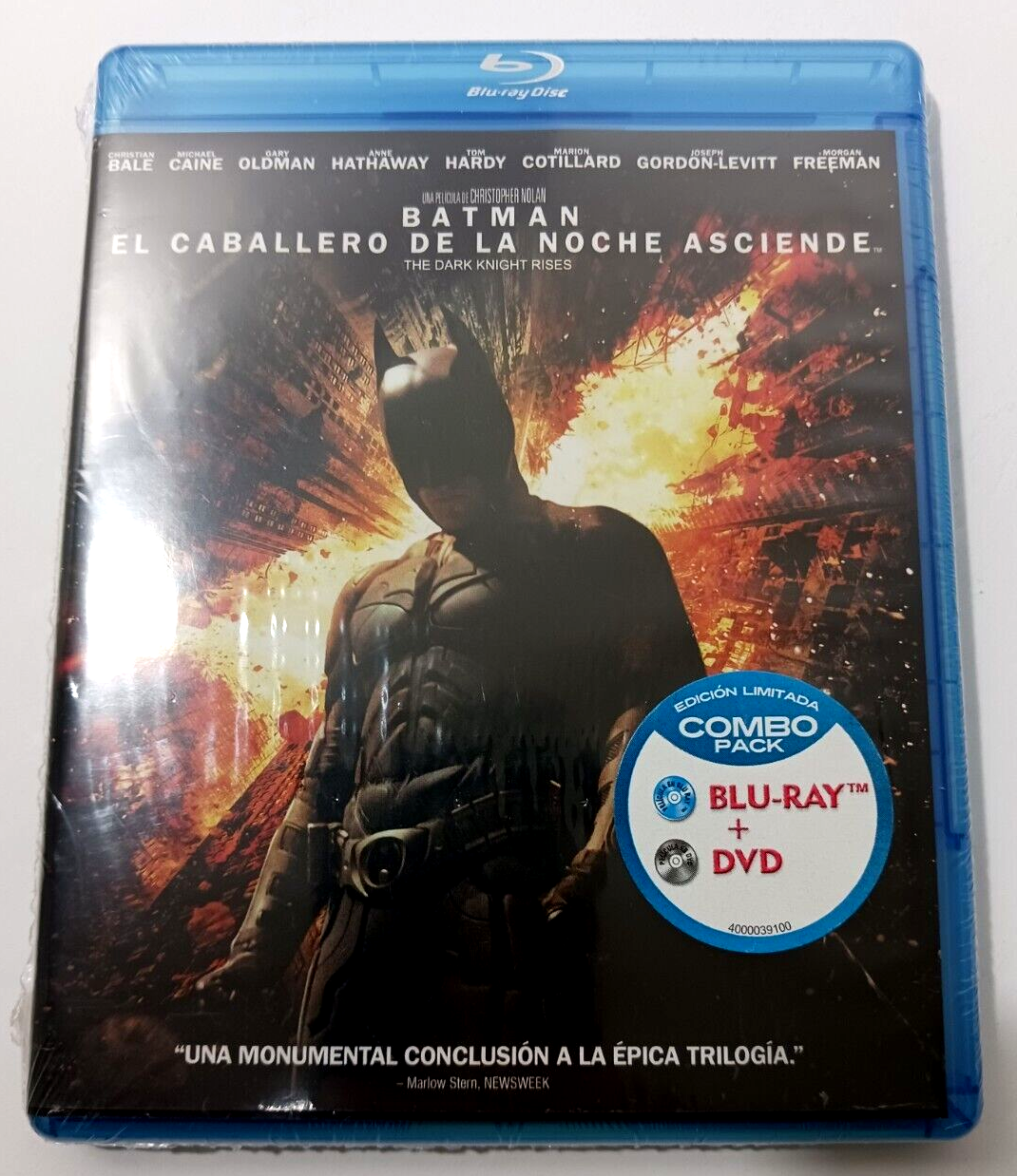 BATMAN EL CABALLERO DE LA NOCHE ASCIENDE [2012 Blu-Ray] Dark Knight Rises  7509036508656 | eBay