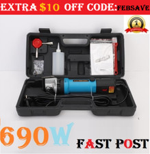 2800RPM Farm 690W Electric Hair Clipper Horse Animal Shearing Machine Blue