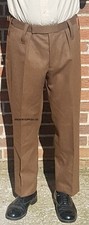 Genuine British Army Trousers No2 Barrack Trousers Dress / FAD Officer(Still143)