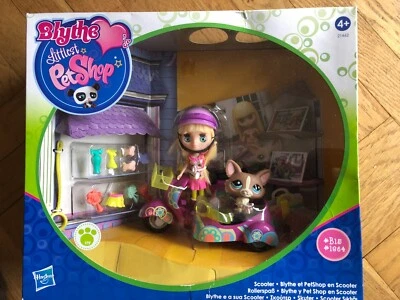 Littlest Petshop Blythe Scooter Neuf Rare 2010 Hasbro - Photo 1/4