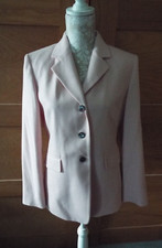 Talbots Pale Pink Cashmere Jacket - Size 4(us) - Made In The Usa