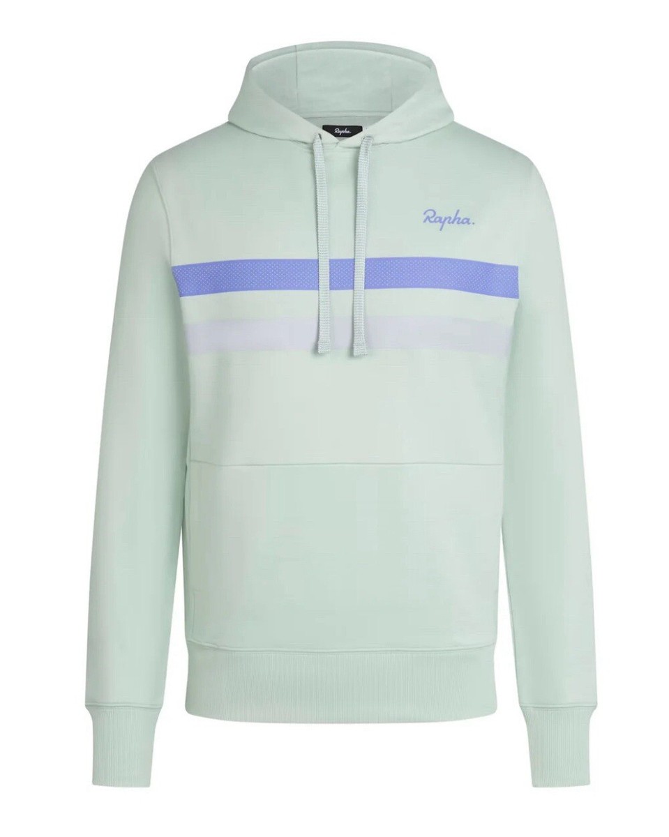 Rapha Brevet Hoodie Large Light Green Lilac/Gray Stripe | eBay Rapha Brevet Hoodie Large Light Green Lilac/Gray Stripe | eBay