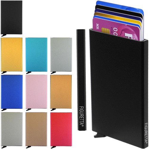 FIGURETTA Aluminium EC-Kartenetui,Club,Kredit,Visa,Karten,Etui,Mappe,ALU,Hülle - Bild 3 von 26