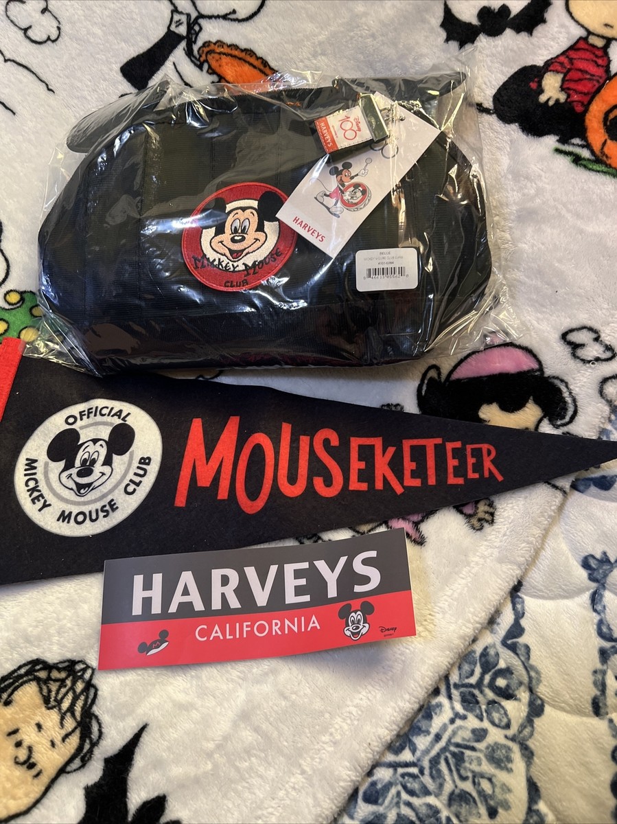 Harveys Disney's Mickey Mouse Club Ears BELLE Seatbelt Bag NWT | eBay