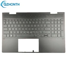 New Palmrest Top Case with Backlit Keyboard For HP ENVY X360 15-EE 15-ED 15M-EE