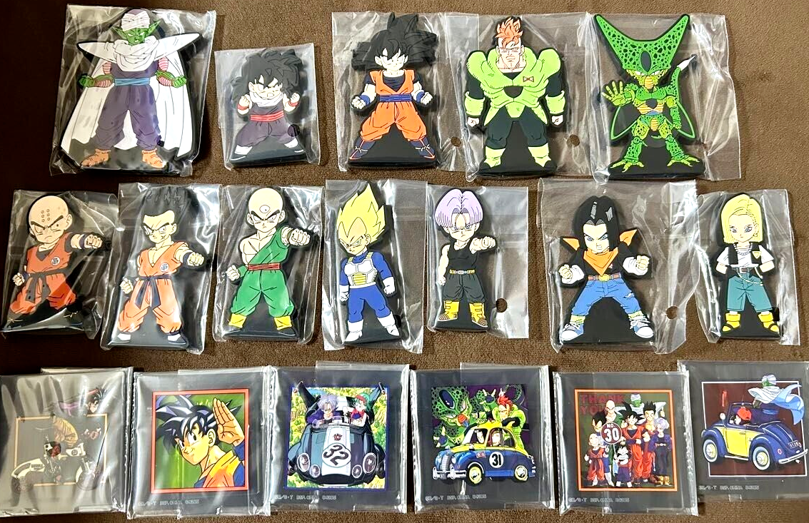 Dragon Ball Rubber Stand & Acrylic Stand Complete set Ichiban Kuji