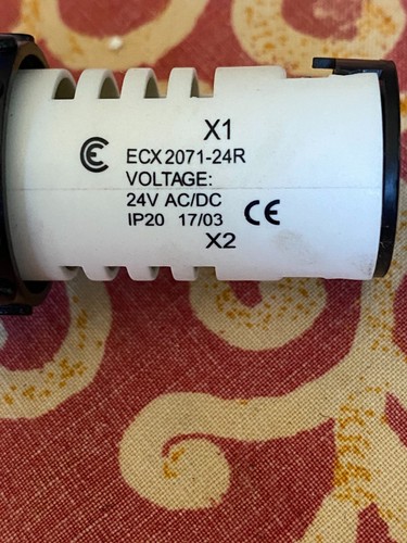 ECX207124R AUDIBLE ALARM BUZZER PIEZOELECTRIC 80 DB AT 10 CM 2.8KHZ TONE FREQUEN - Picture 2 of 4