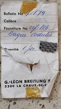 Breitling Navitimer Ref. 806 Mk.8 "Big Eyes" Parts link strap 18mm  Genuine NOS