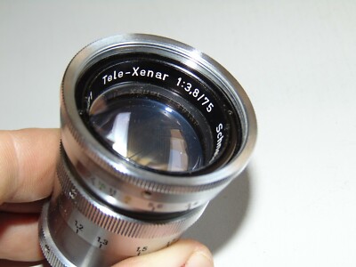 Robot Tele Xenar 3,8/75 Lens Objektiv Sneider-Kreuznach M 26 | eBay
