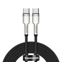 Baseus Cafule Metall USB-C Kabel 100W 5A 2M Schwarz Schnellladend