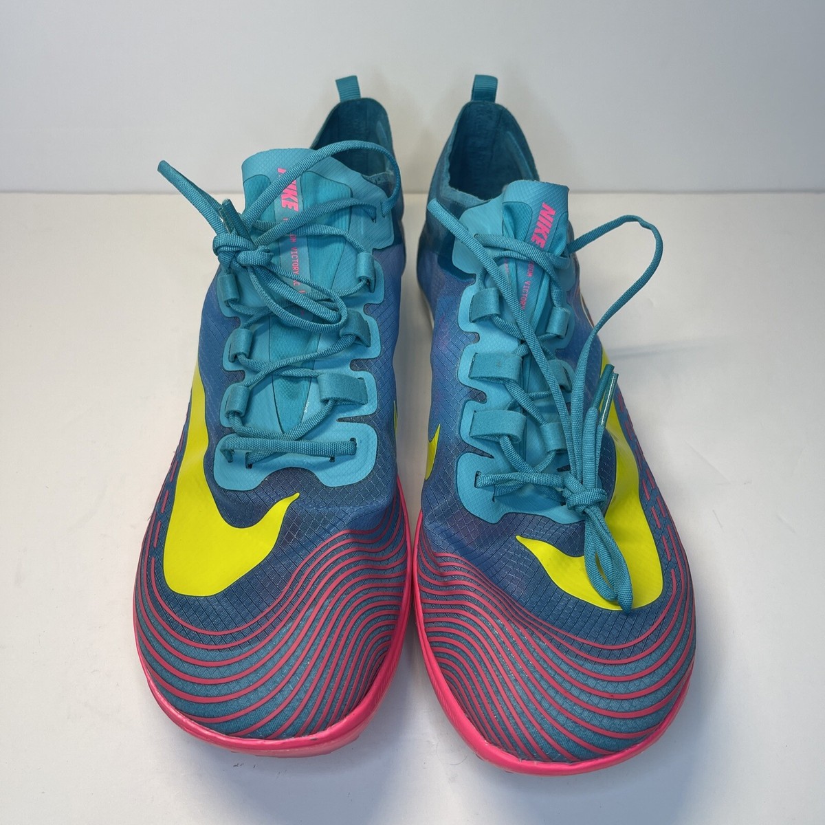 NIKE Men\'s Victory XC 5 Lakeside Opti Yellow Track w/ Spikes AJ0847-402‎ Size 12 Nike Zoom Victory 5 XC  main image 2