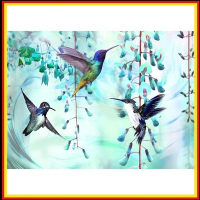 5D DIY Square Diamond Diamond Painting Bird Cross Stitch for Gift (B1071)