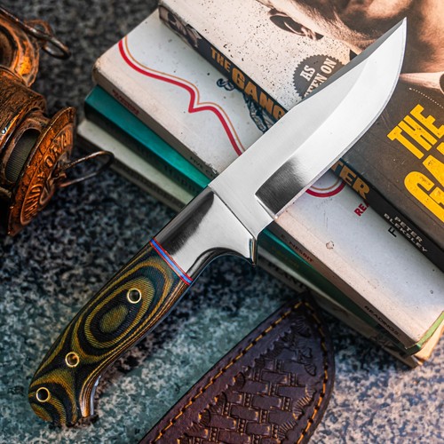 9.2" WILD BLADES CUSTOM HANDMADE HUNTING KNIFE COMBAT FIXED BLADE MILITARY - Picture 7 of 12