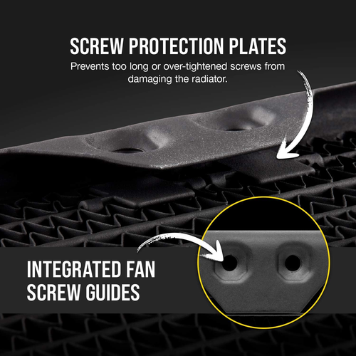 Hydro X Series, XR5, 240Mm, Water Cooling Radiator, Black - Afbeelding 6 van 11