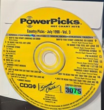 SC3075            COUNTRY   SOUND CHOICE KARAOKE CDGS LOT MD