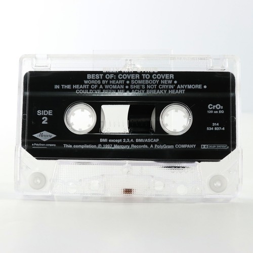 The Best of Billy Ray Cyrus Cover to Cover (Cassette Tape, 1997, Mercury) TESTED - Picture 4 of 6