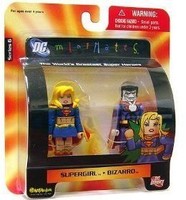 Dc Direct Universe Minimates 6 Supergirl & Bizarro Mini Figure 2pk Toys on sale Dc Direct Universe Minimates 6 Supergirl & Bizarro Mini Figure 2pk Toys on sale