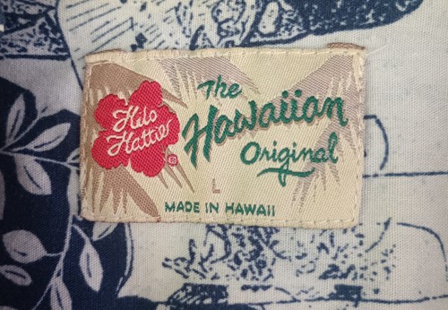 Hilo Hattie Hawaiian Original Shirt Men's L Japanese Woodblock Geisha Courtesan - Picture 5 of 5