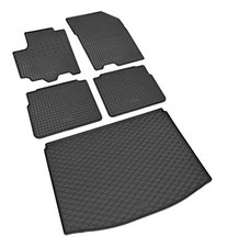 Gummifußmatten und Kofferraumwanne passend für Suzuki SX4 S-Cross ab 2013