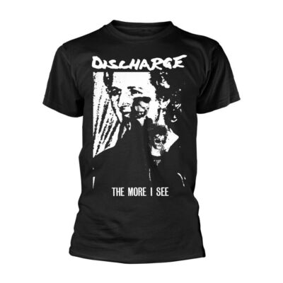 DISCHARGE - The More I See T-Shirt OFFICIAL MERCHANDISE