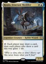 x1 Kwain, Itinerant Meddler R MTG Commander: Bloomburrow M/NM, English