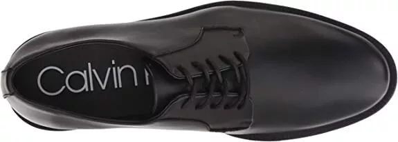 Calvin klein men's carl smooth calf leather oxford clearance