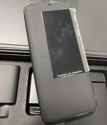 Original For Huawei Mate 20 RS Porsche Design real Leather Flip Smart Case Cover