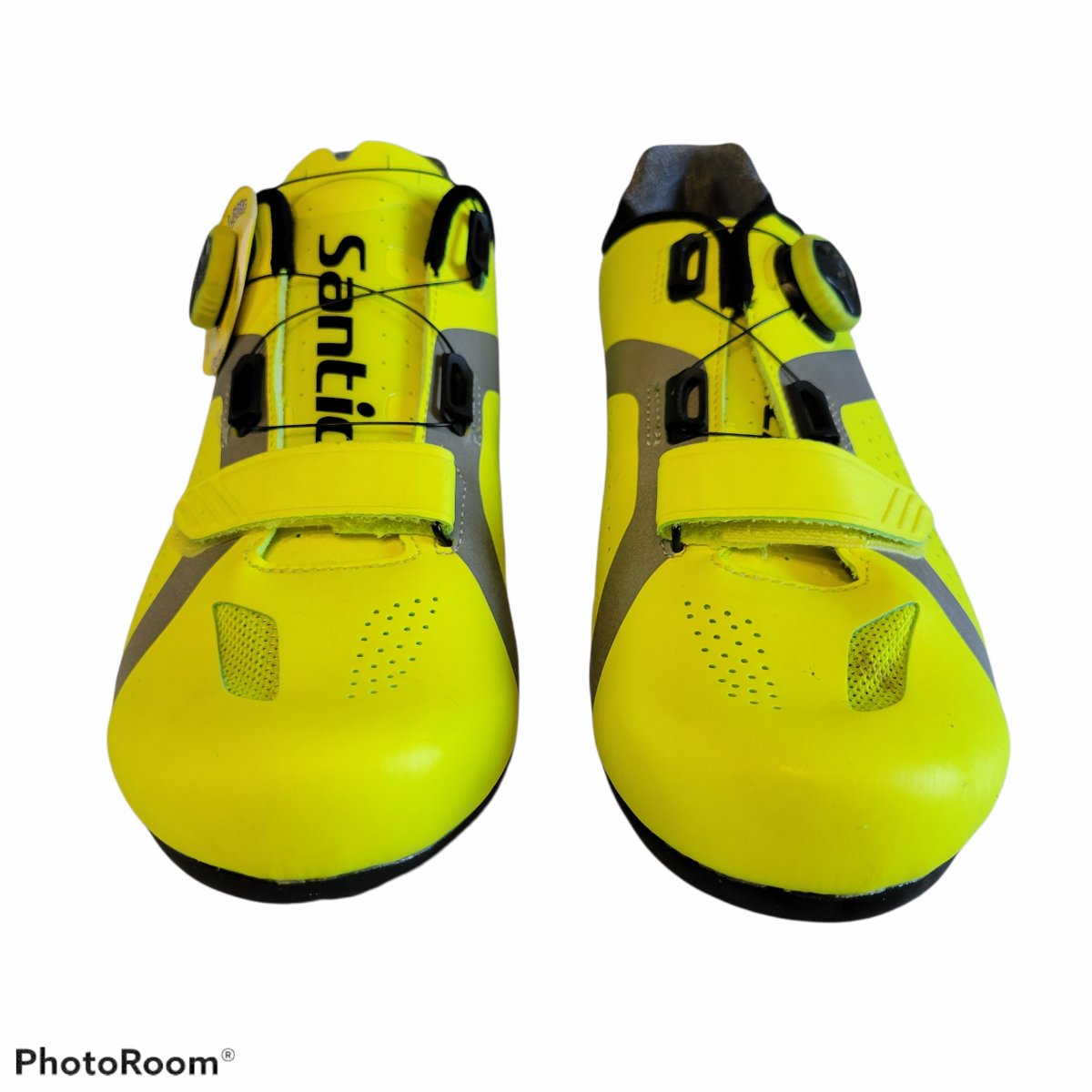 Santic Yellow and Black Lock-In Cycling Shoes Size 40 Men’s 7 Amazon.com | Santic Men main image 2