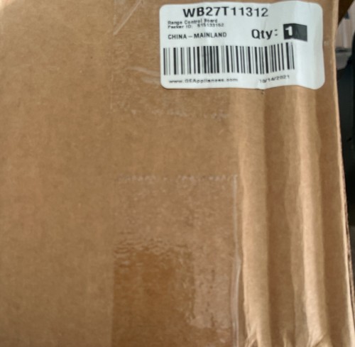 OEM GE Range Control WB27T11312  1-Year Warranty Free Same Day Shipping