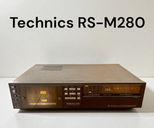 Technics RS-M280 Stereo Cassette Deck Vintage 4track 2channel 1981 Japan