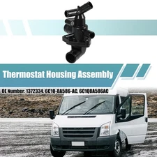Engine Coolant Thermostat Housing Assembly for Ford Transit 2006-2014 1372334