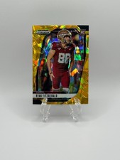 2025 Panini Prizm Draft Picks Ryan Fitzgerald RC Gold Ice #27