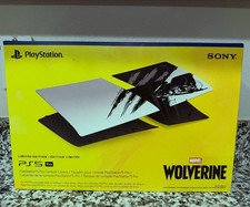 PlayStation 5 Pro Wolverine Adamantium Silver Console Cover -Brand New      