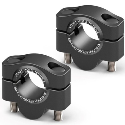 Voigt Lenkererhöhung 20mm passend für KTM 1290 Super ADV BLK