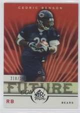 2005 Upper Deck Reflections Future 218/299 Cedric Benson #296 0j6