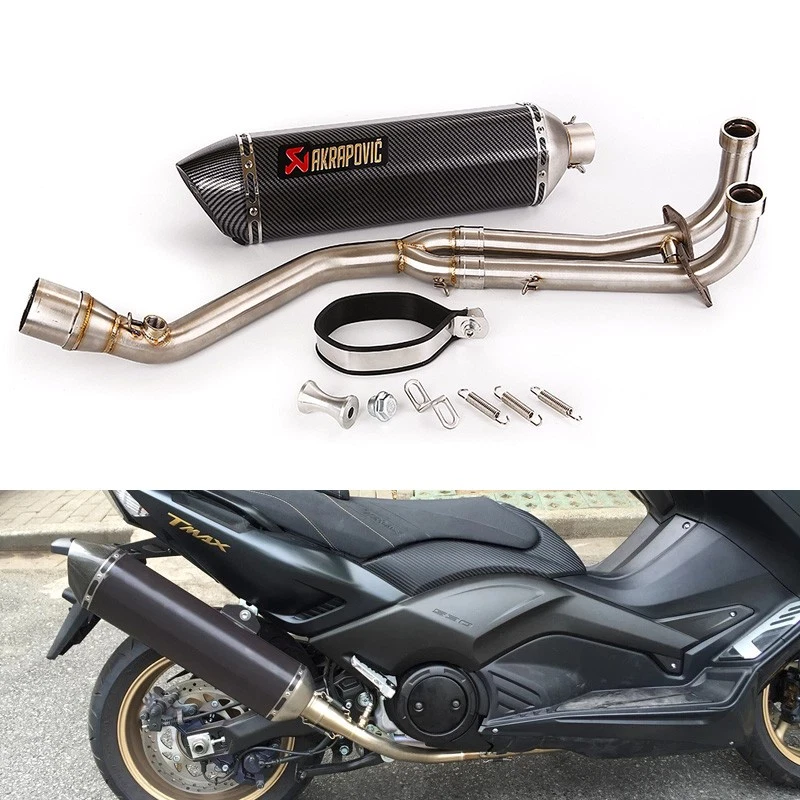 Para Yamaha Tmax 500 Tmax 530 sistema de Escape de la motocicleta